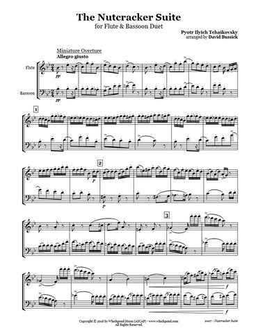 Nutcracker Suite Flute/Bassoon Duet