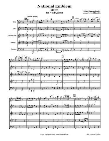 National Emblem March Wind Quintet