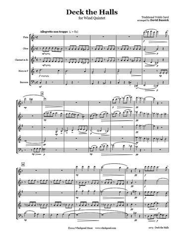 Deck The Halls Wind Quintet