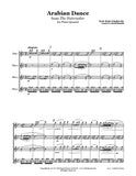 Nutcracker Arabian Dance Flute Quartet
