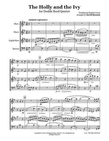 The Holly and The Ivy Double Reed Quartet