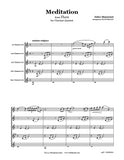 Massenet Meditation from Thaïs Clarinet Quintet