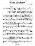 Mozart Turkish March Clarinet/Saxophone Duet
