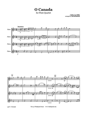 O Canada Flute Quartet