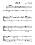 Beach 5 Pieces Trumpet Duet