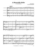 Holst Moorside Suite Clarinet Quartet
