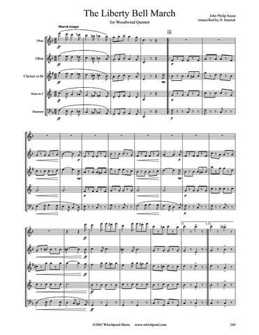 Sousa Liberty Bell March Wind Quintet