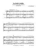 In Dulci Jubilo Oboe/Clarinet/Bassoon Trio