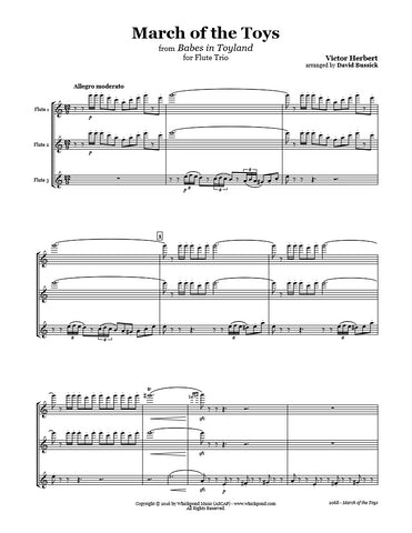 Herbert March of the Toys Flute Trio
