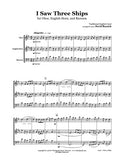 I Saw 3 Ships Oboe/English Horn/Bassoon Trio