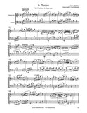 Sibelius 6 Pieces Clarinet/Bassoon Duet
