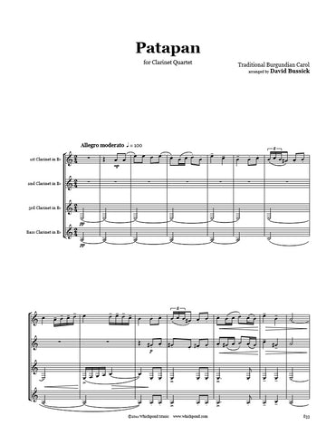 Patapan Clarinet Quartet