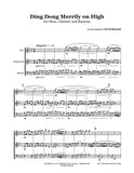 Ding Dong Merrily on High Oboe/Clarinet/Bassoon Trio