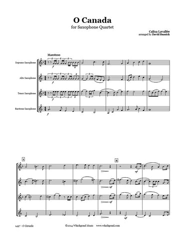 O Canada Saxophone Quartet