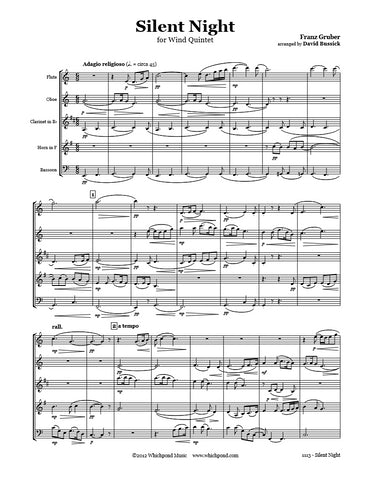 Silent Night Wind Quintet