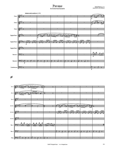 Fauré Pavane Double Reed Choir