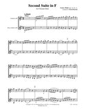 Holst Second Suite Clarinet Duet