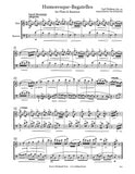 Nielsen Humoresque Bagatelles Flute/Bassoon Duet