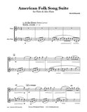 American Folk Song Suite Flute Duet (C Flute/Alto Flute)