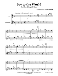 Joy to the World Oboe/English Horn Duet