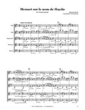 Ravel Menuet Wind Quintet