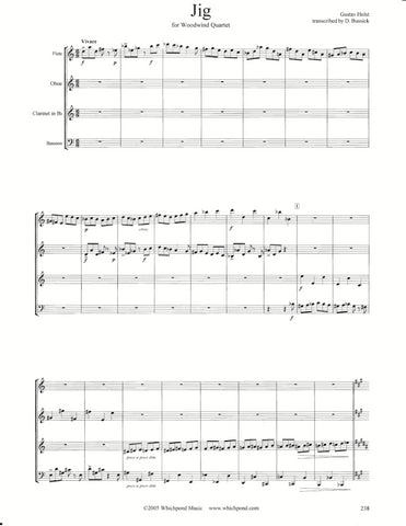 Holst Jig Wind Quartet