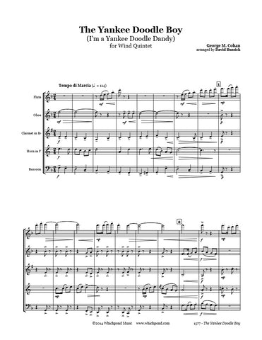 Cohan Yankee Doodle Boy Wind Quintet