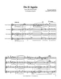 Gershwin Do It Again Saxophone Quartet