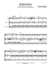 Nutcracker Arabian Dance Flute/Clarinet/Sax Trio