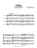 Dvořák Polka Clarinet Quartet