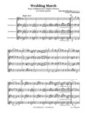 Mendelssohn Wedding March Clarinet Quartet
