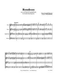 Mouret Rondeau Double Reed Quartet