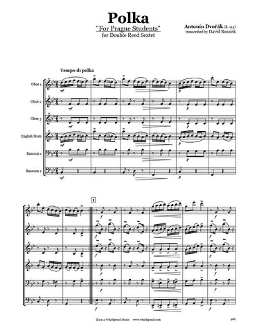 Dvořák Polka Double Reed Sextet