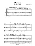 Fauré Pavane Flute/Clarinet Trio