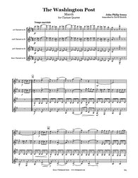 Sousa Washington Post Clarinet Quartet
