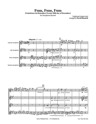 Fum Fum Fum Saxophone Quartet