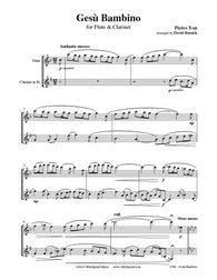 Gesu Bambino Flute/Clarinet Duet