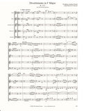 Mozart Divertimento K. 213 Wind Quintet