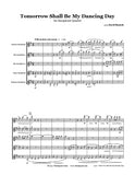 Tommorow Shall Be My Dancing Day Saxophone Quintet