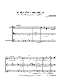 Holst In the Bleak Midwinter Flute/Clarinet/Sax Trio