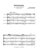Mascagni Intermezzo Clarinet Quartet