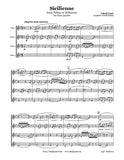 Fauré Sicilienne Flute Quartet