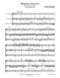 Nutcracker Overture Saxophone Trio