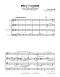 Purcell Dido's Lament Wind Quartet