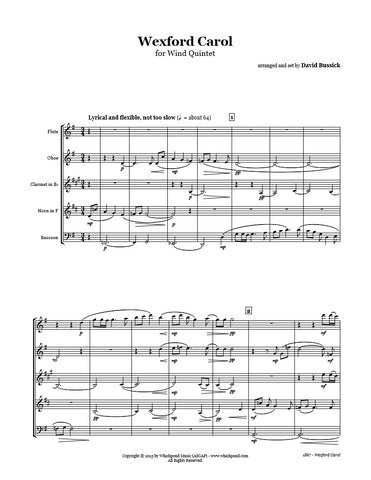 Wexford Carol Wind Quintet