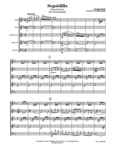 Bizet Carmen Seguidilla Wind Quintet