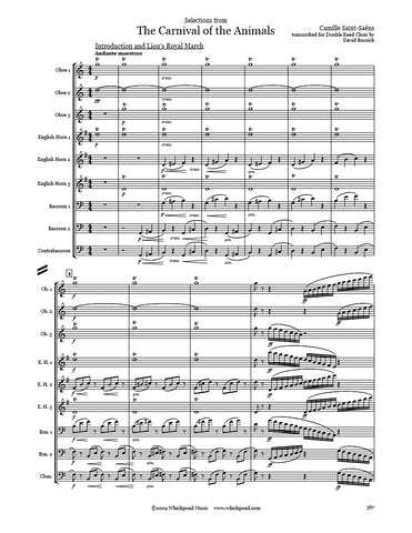 Carnival of the Animals Double Reed Choir