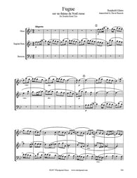 Gliere Christmas Fugue Oboe/English Horn/Bassoon Trio