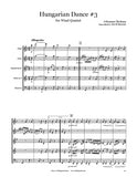 Brahms Hungarian Dance #3 Wind Quintet