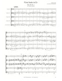 Holst First Suite Clarinet Quintet